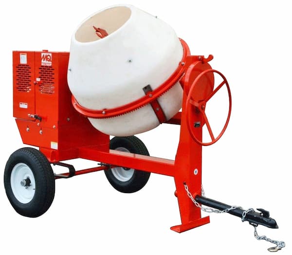 CONCRETE MIXER - TOWABLE, GAS