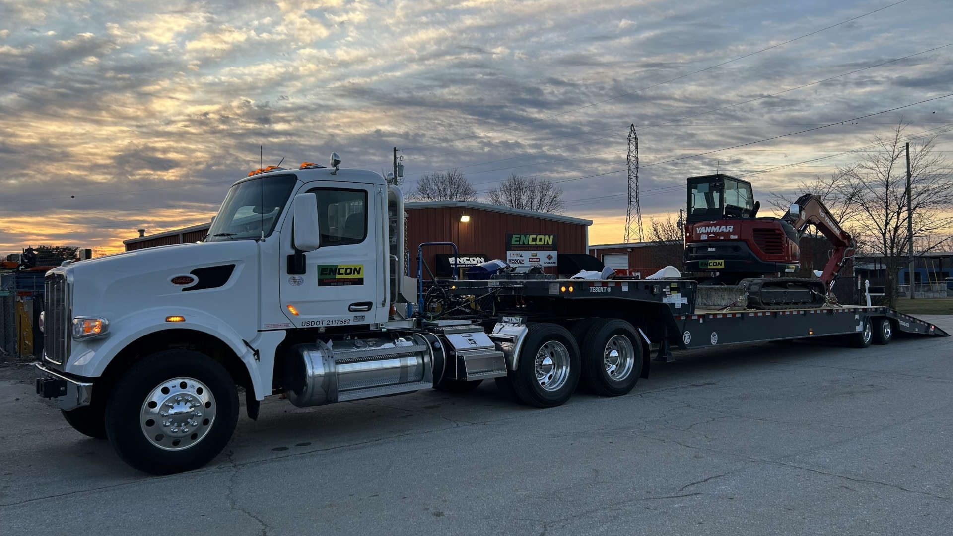 ENCON equipment delivery truck