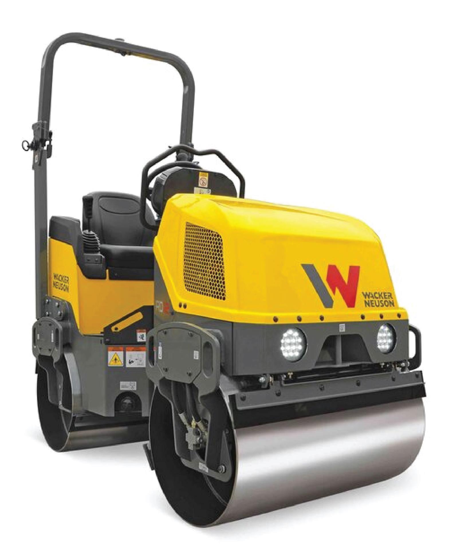 DOUBLE DRUM ROLLER - 36" SMOOTH