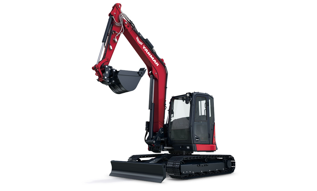18,000 LBS EXCAVATOR, CLOSED CAB