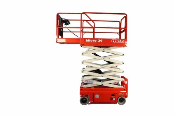 26' SCISSOR LIFT - ELECTRIC, NARROW