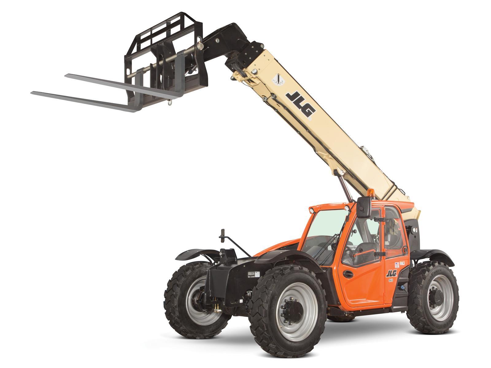 9,000 LBS TELESCOPIC FORKLIFT, 43' REACH